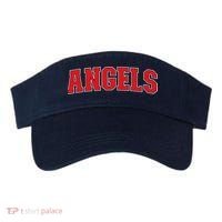 Angels California Souvenir Trip College Style Red Text Visor thumb 0