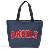 Angels California Souvenir Trip College Style Red Text Tote Bag thumb 0