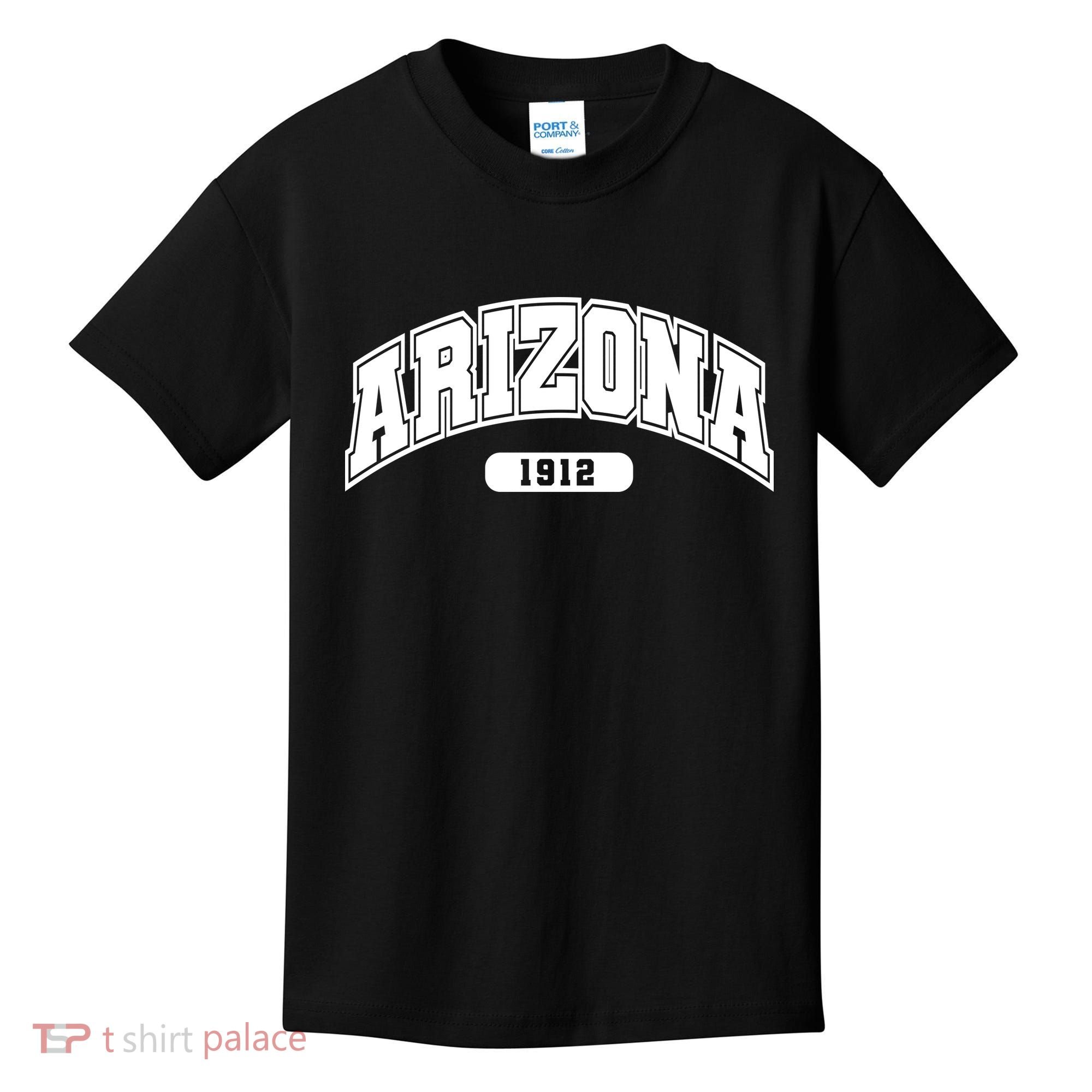 Arizona Collegiate Style 1912 Kids T-Shirt