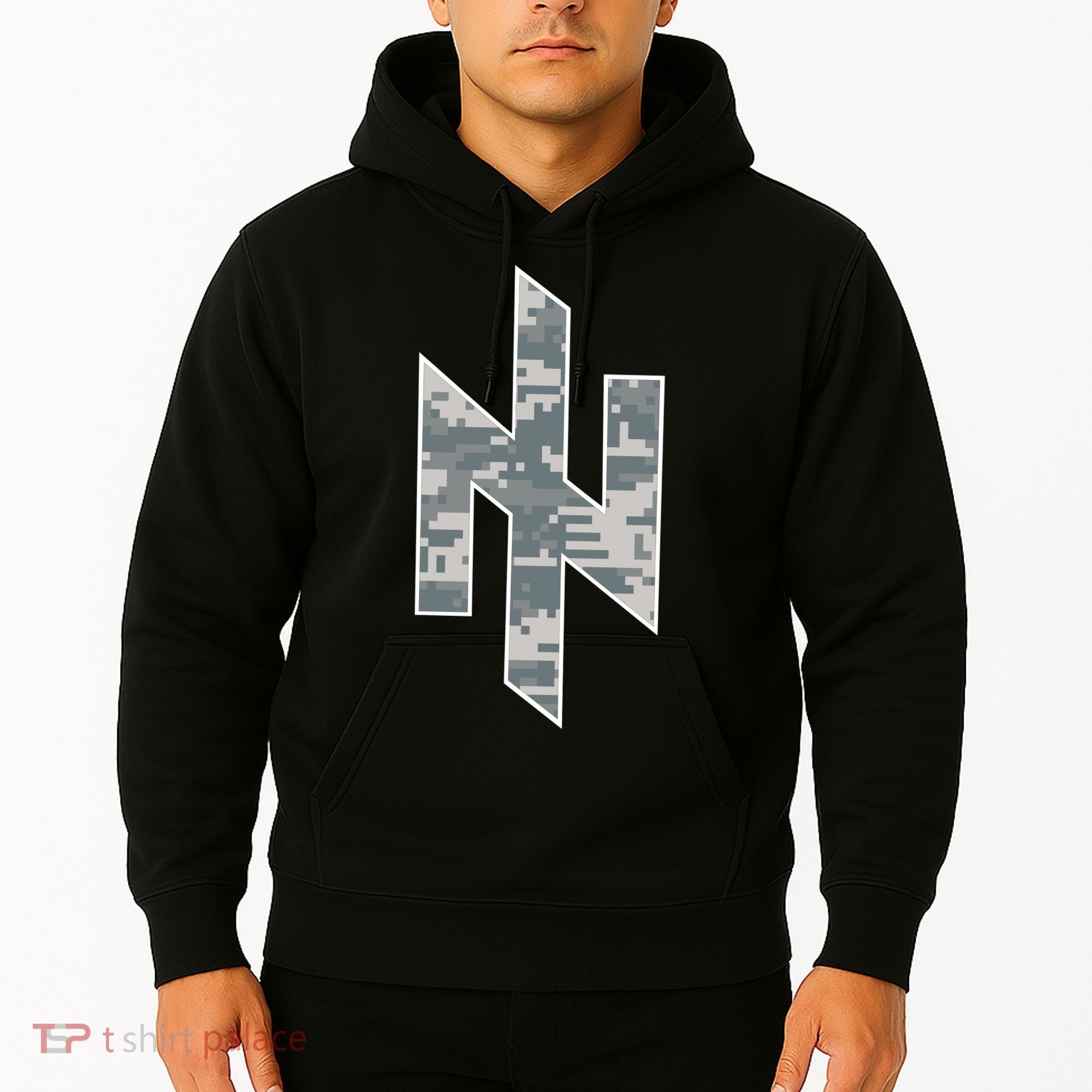 Azov Camo Support Ukraine Military Hoodie