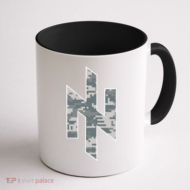 Azov Camo Support Ukraine Military Coffee Mug back