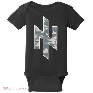 Azov Camo Support Ukraine Military Baby Bodysuit