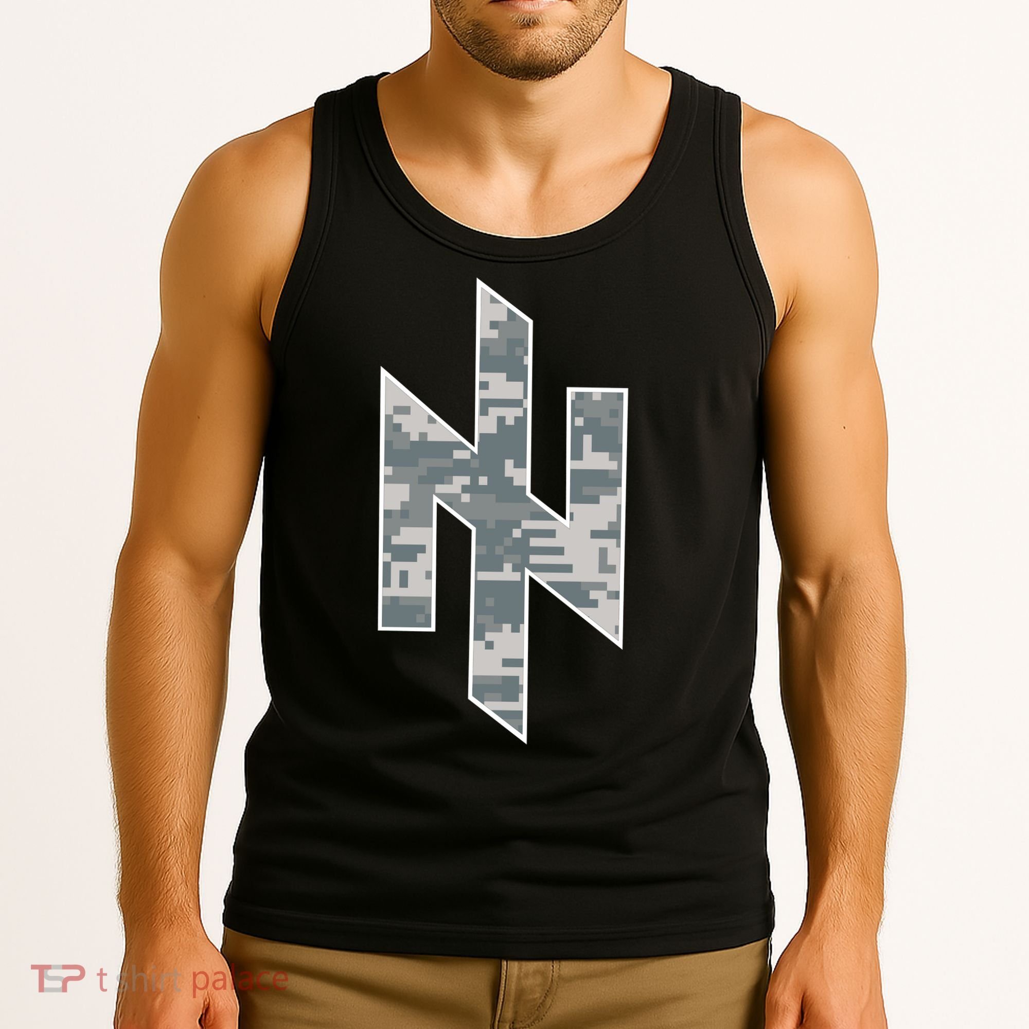 Azov Camo Support Ukraine Military Tank Top