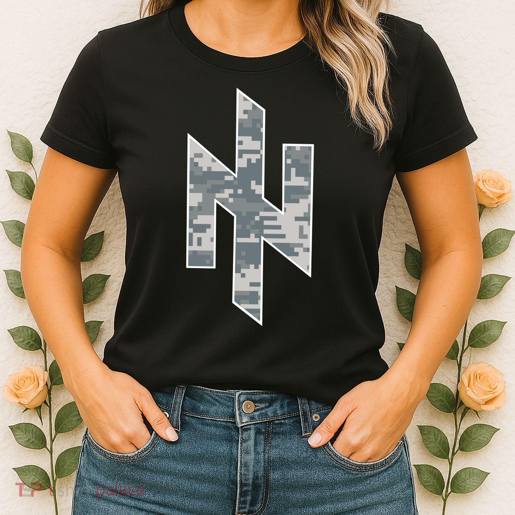 Azov Camo Support Ukraine Military Women's T-Shirt