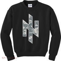Azov Camo Support Ukraine Military Kids Sweatshirt thumb 0