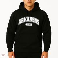 Arkansas Collegiate Style 1836 Hoodie thumb 2