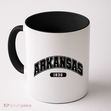 Arkansas Collegiate Style 1836 Coffee Mug