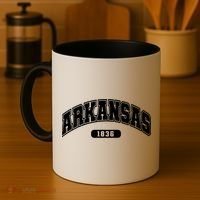 Arkansas Collegiate Style 1836 Coffee Mug thumb 4