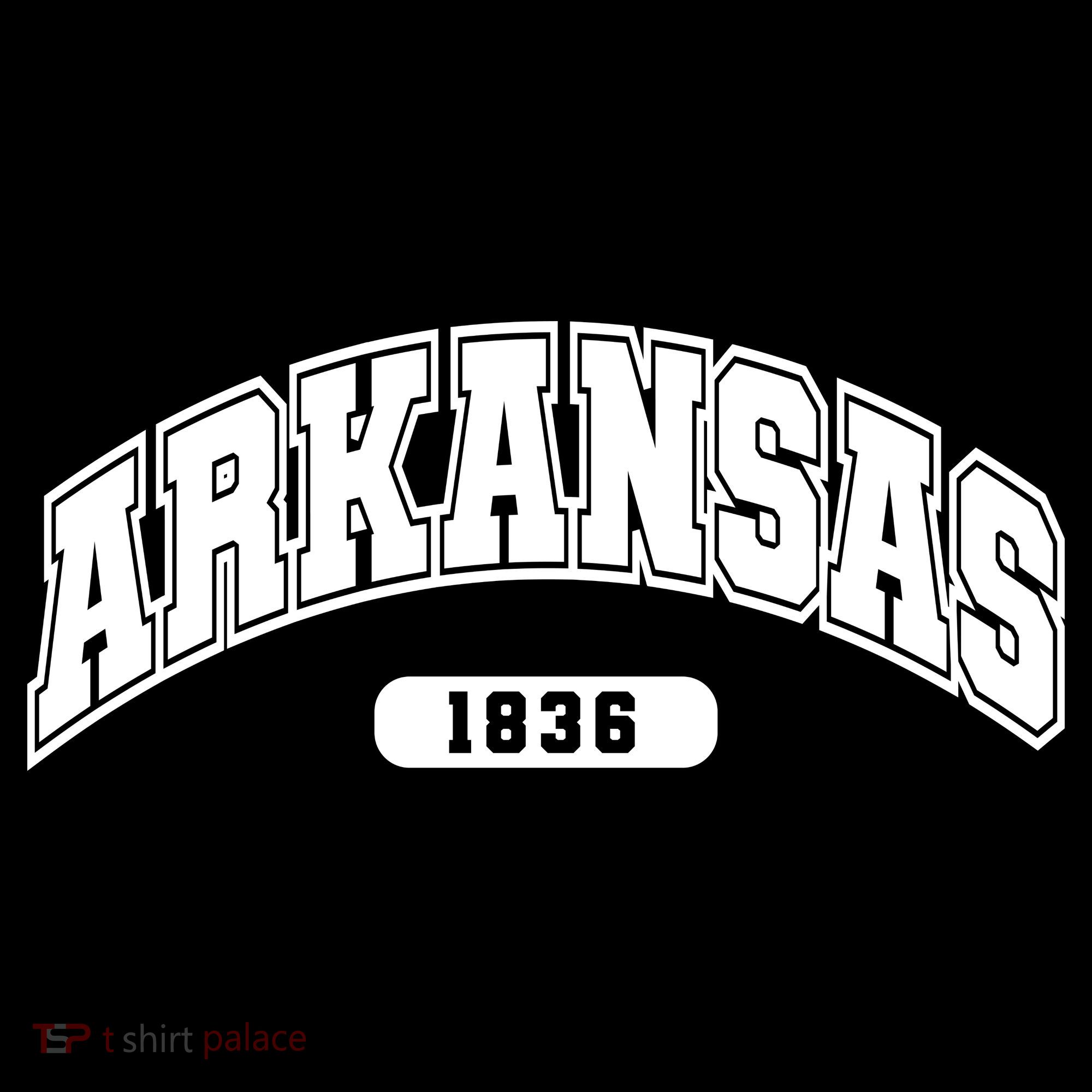 Arkansas Collegiate Style 1836 Ornament