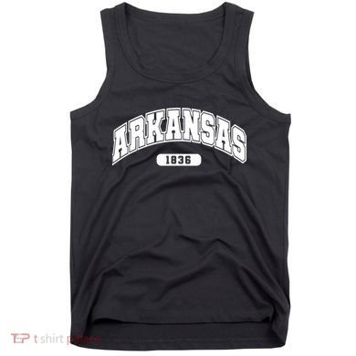 Arkansas Collegiate Style 1836 Tank Top