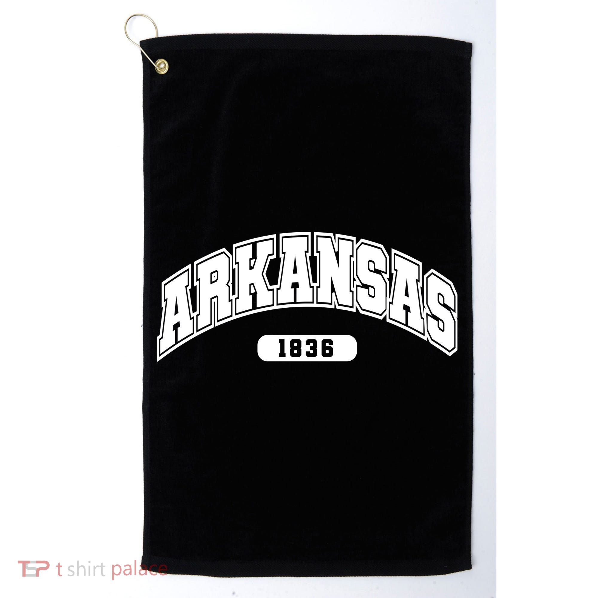 Arkansas Collegiate Style 1836 Golf Towel