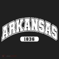 Arkansas Collegiate Style 1836 Golf Towel thumb 3