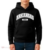 Arkansas Collegiate Style 1836 Kids Hoodie thumb 4