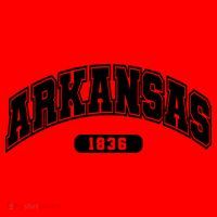 Arkansas Collegiate Style 1836 Santa Hat thumb 1