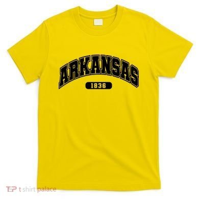 Arkansas Collegiate Style 1836 T-Shirt