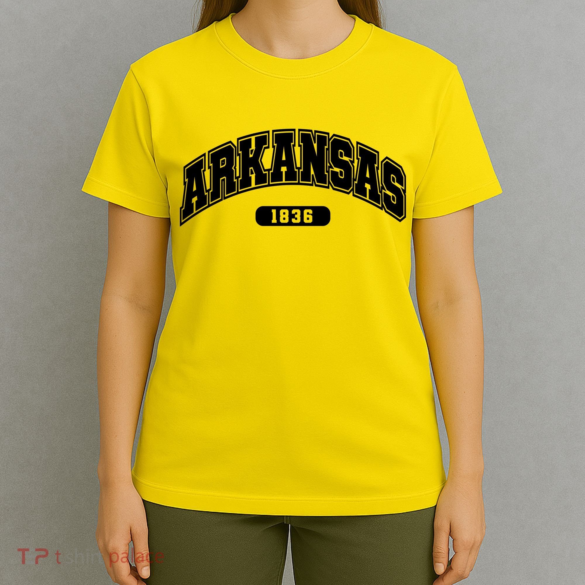 Arkansas Collegiate Style 1836 T-Shirt