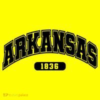 Arkansas Collegiate Style 1836 Button thumb 1