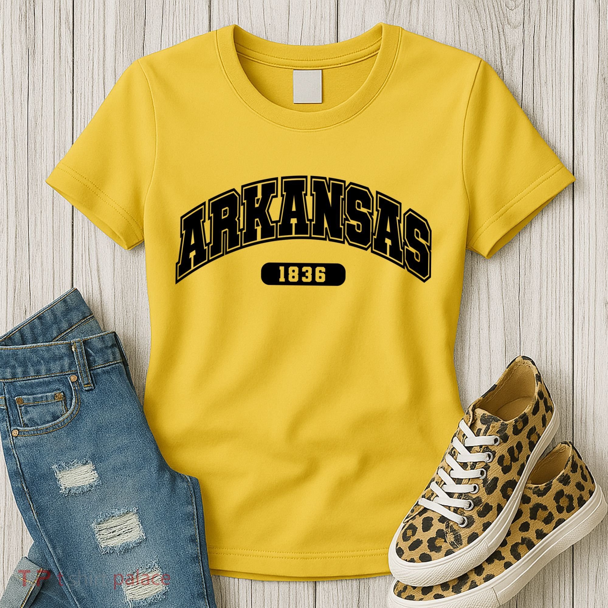 Arkansas Collegiate Style 1836 Women's T-Shirt