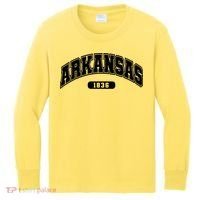 Arkansas Collegiate Style 1836 Kids Long Sleeve Shirt thumb 0