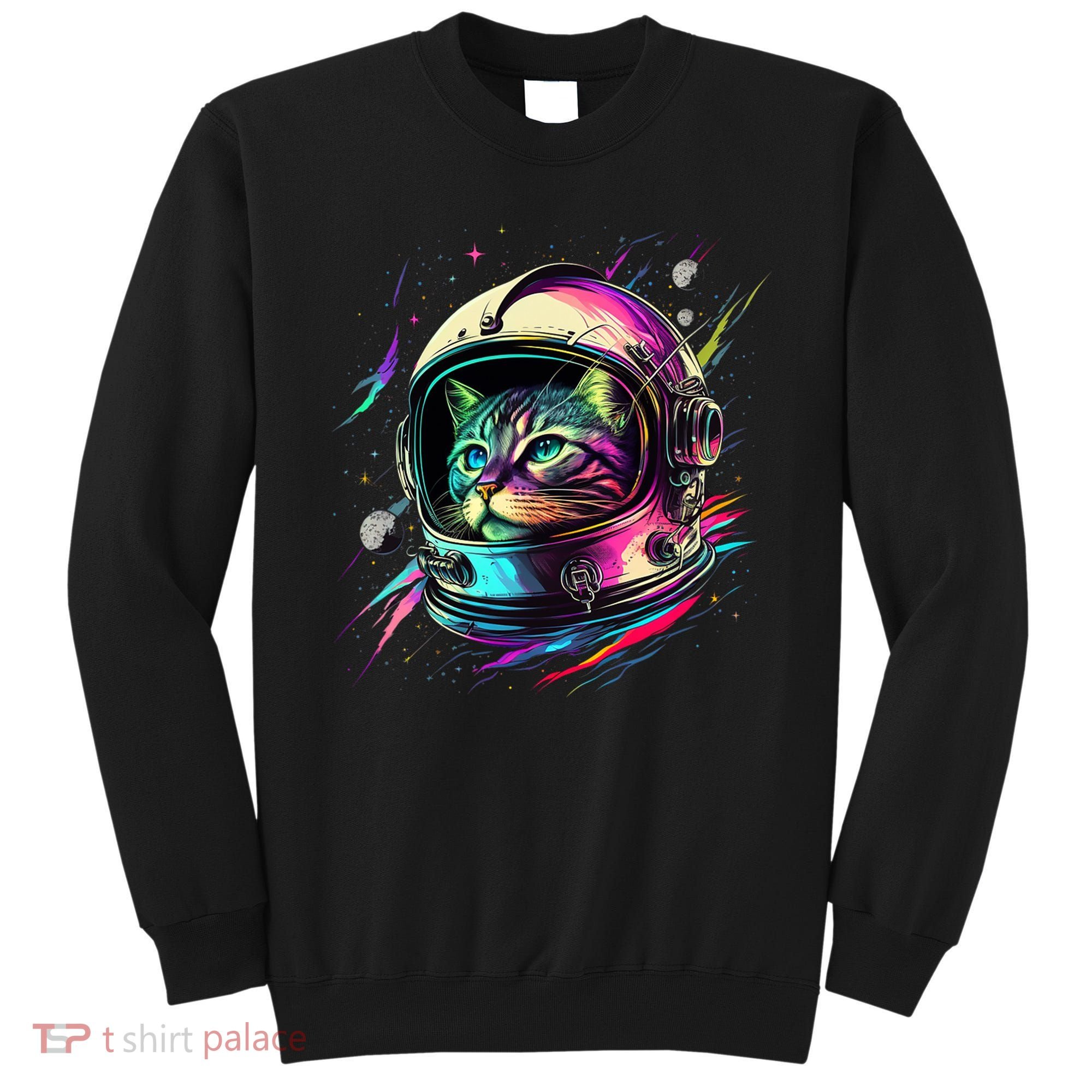 Astronaut Cat Space Cat Galaxy Kitten Sweatshirt