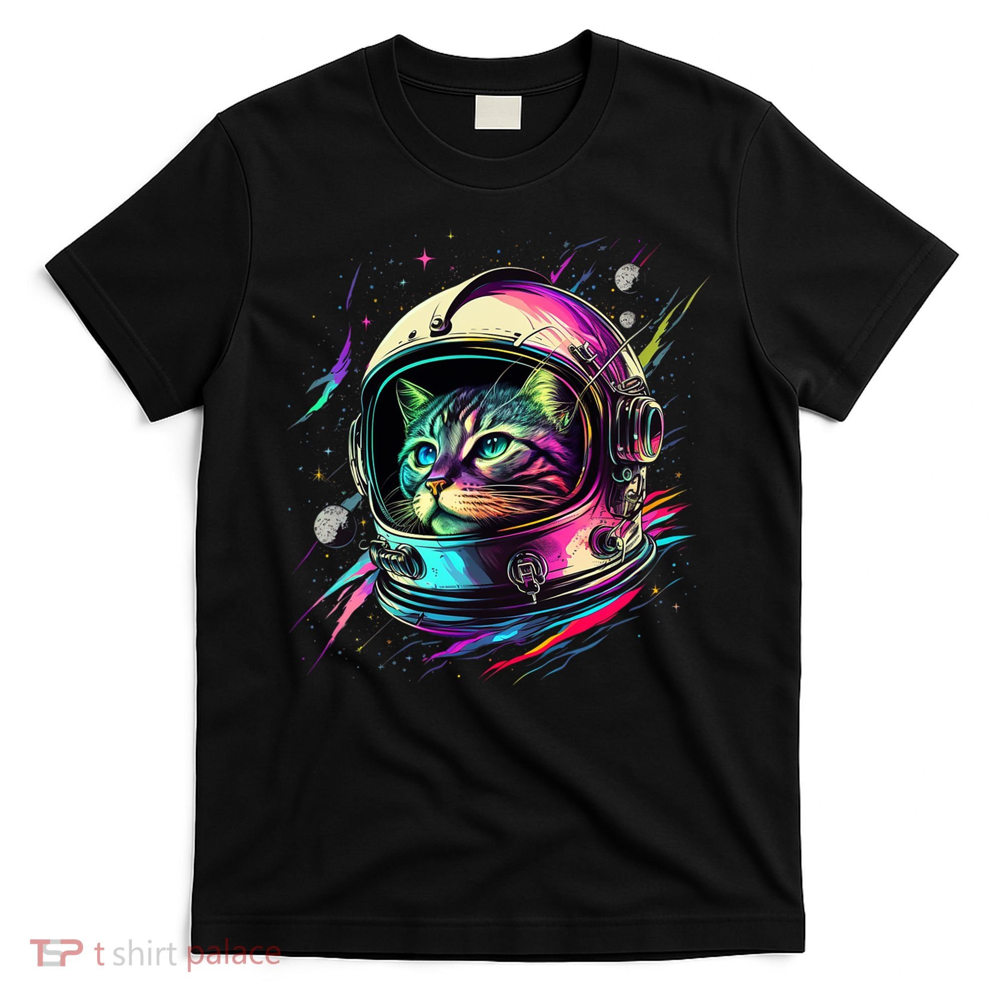 Astronaut Cat Space Cat Galaxy Kitten T-Shirt