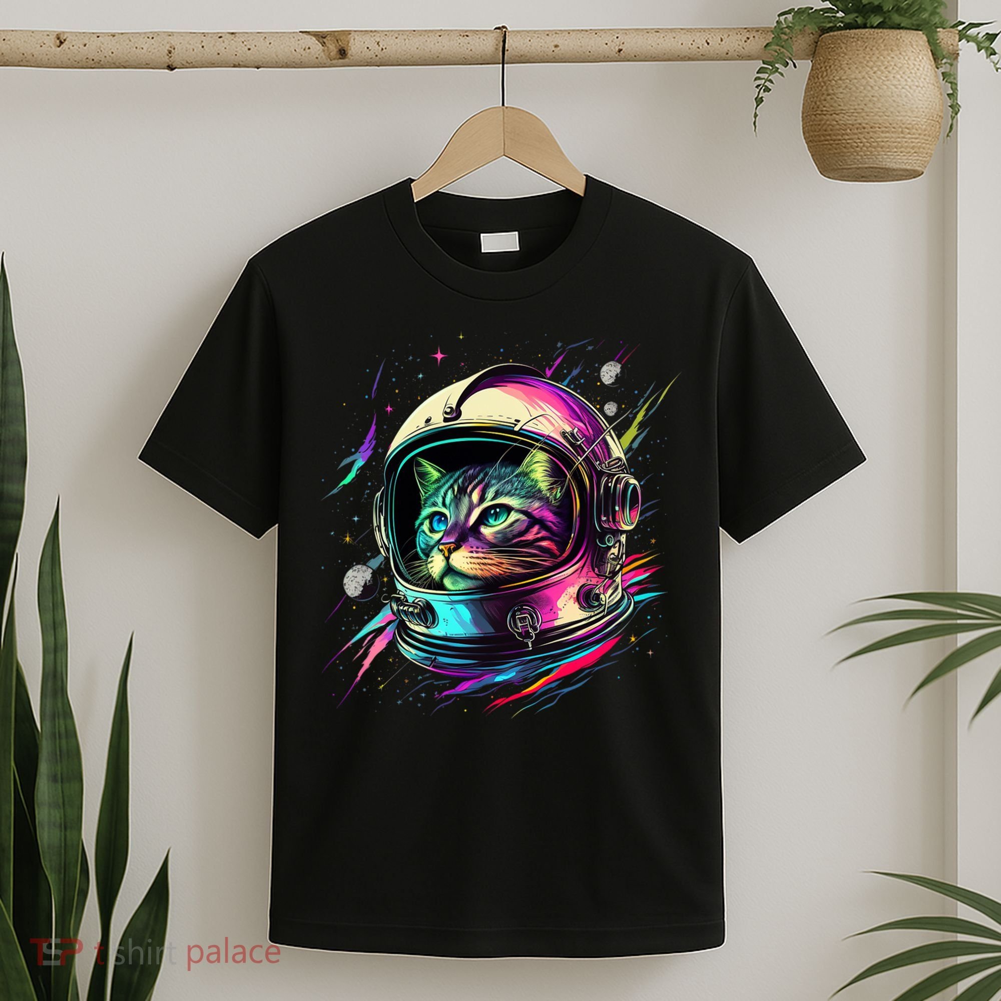 Astronaut Cat Space Cat Galaxy Kitten T-Shirt