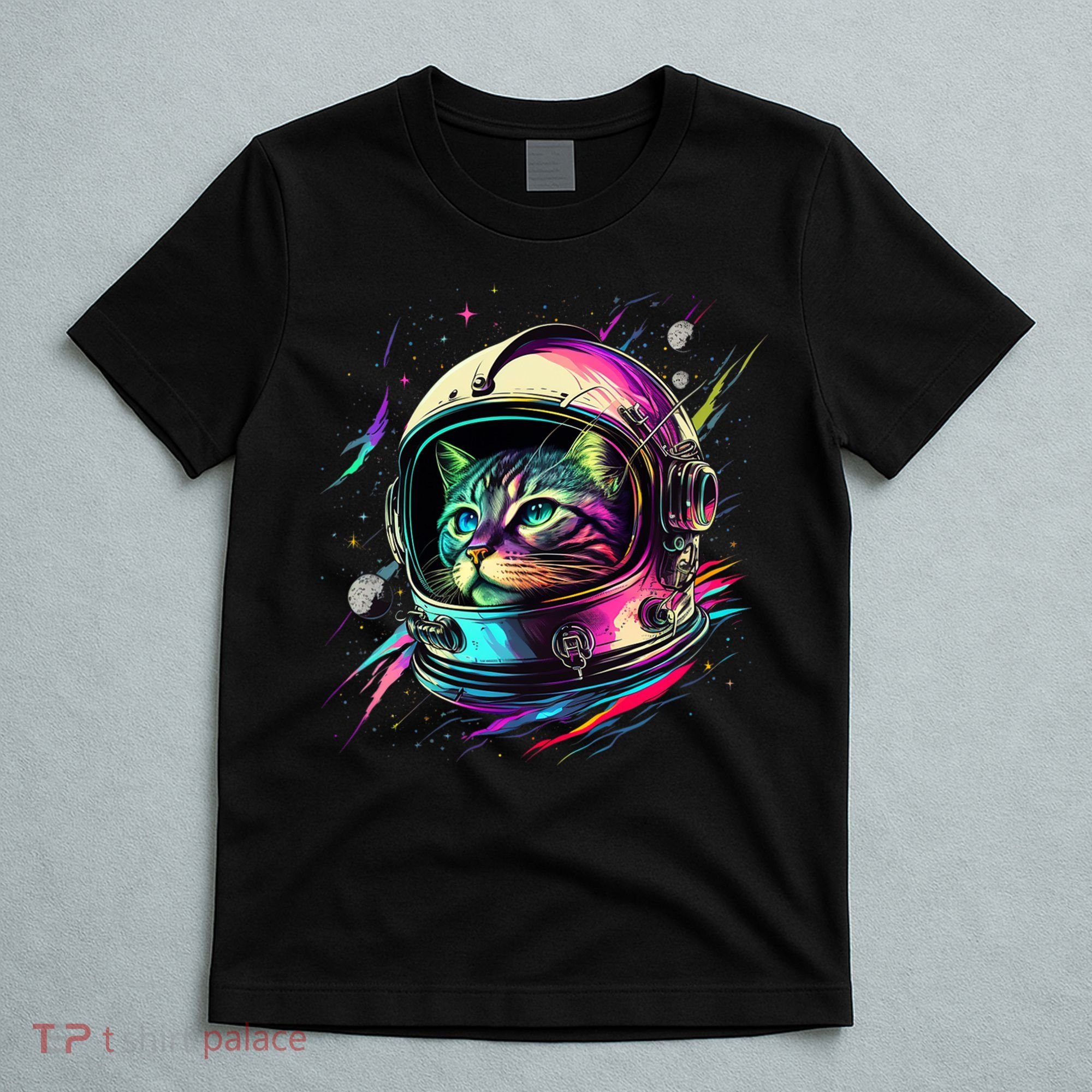 Astronaut Cat Space Cat Galaxy Kitten T-Shirt
