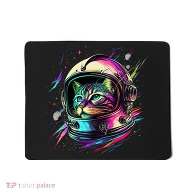 Astronaut Cat Space Cat Galaxy Kitten Mousepad