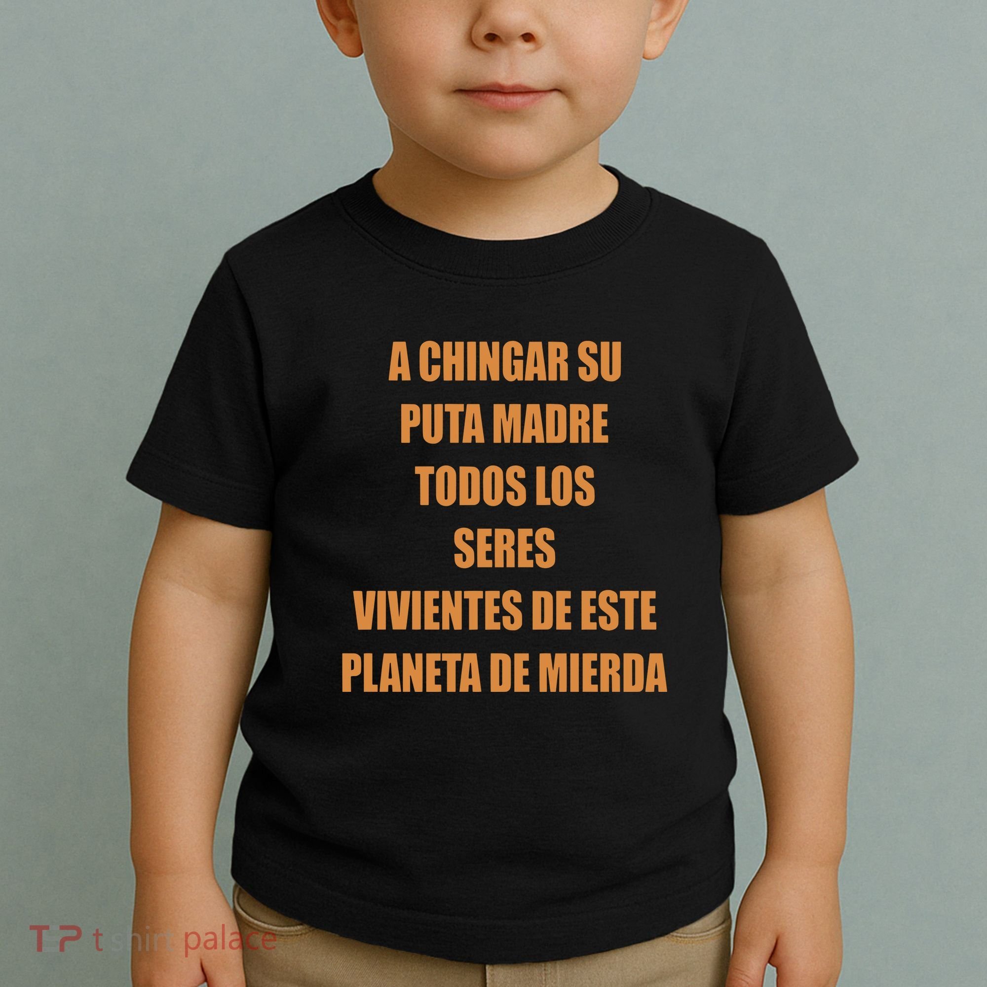 A Chingar Su Puta Madre Todos Los Seres Vivientes De Este Planeta De Mierda Hood Toddler T-Shirt