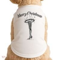 A Christmas Story Leg Lamp Merry Christmas Doggie Tank thumb 0