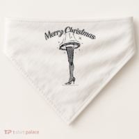 A Christmas Story Leg Lamp Merry Christmas USA-Made Doggie Bandana thumb 0