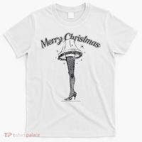 A Christmas Story Leg Lamp Merry Christmas T-Shirt thumb 0