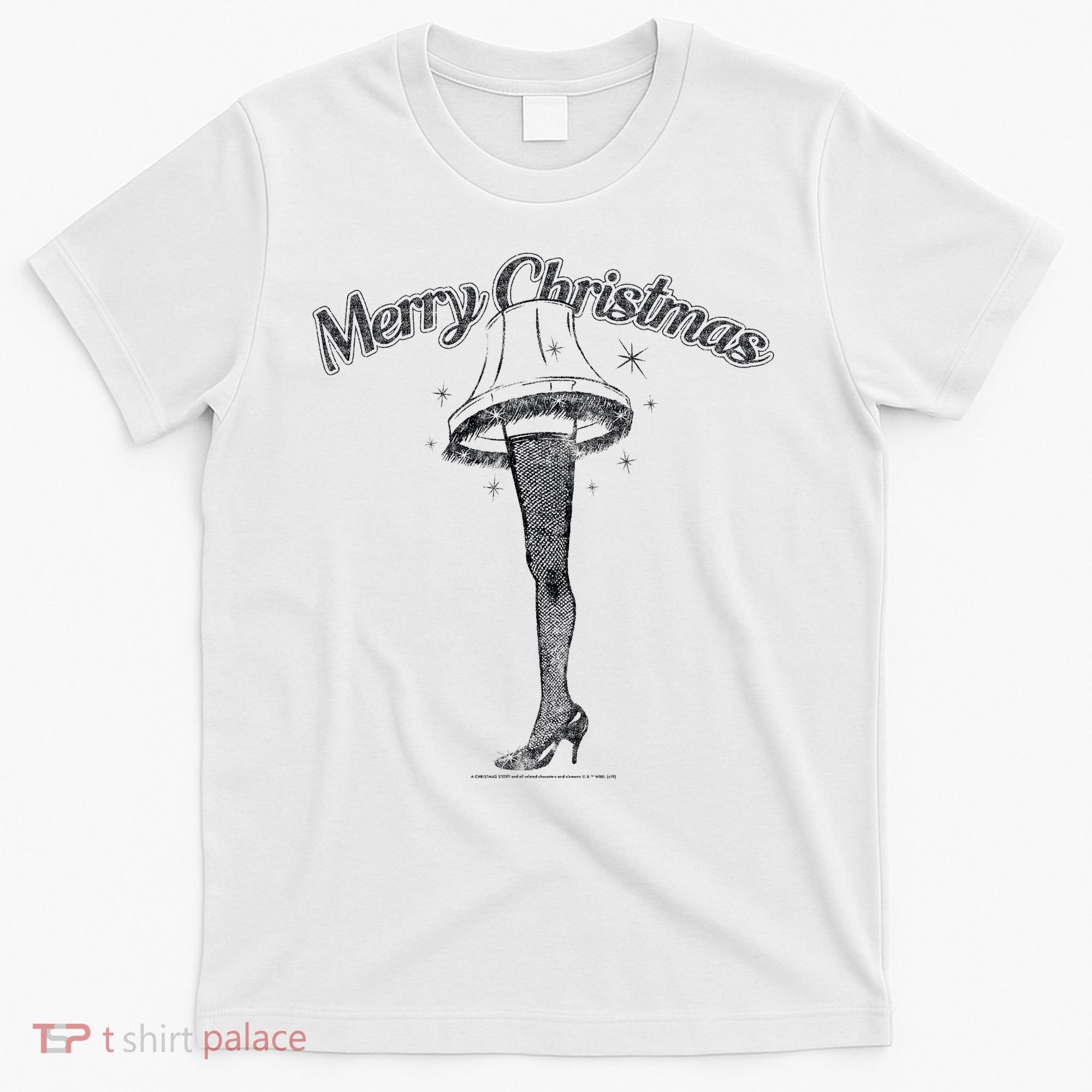 A Christmas Story Leg Lamp Merry Christmas T-Shirt