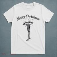 A Christmas Story Leg Lamp Merry Christmas T-Shirt thumb 5