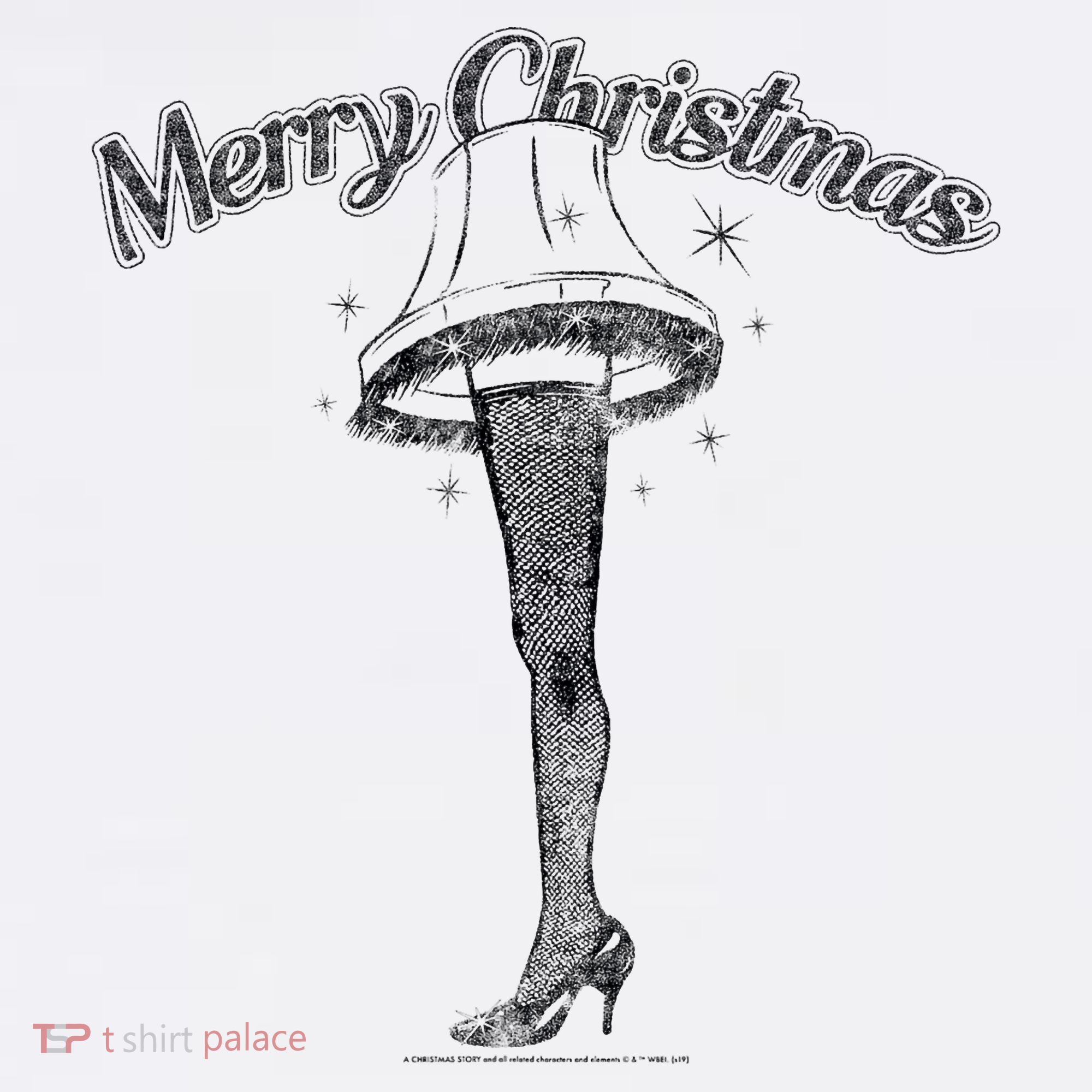 A Christmas Story Leg Lamp Merry Christmas T-Shirt