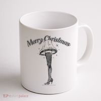 A Christmas Story Leg Lamp Merry Christmas Coffee Mug thumb 1