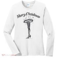 A Christmas Story Leg Lamp Merry Christmas Women's Long Sleeve Shirt thumb 0