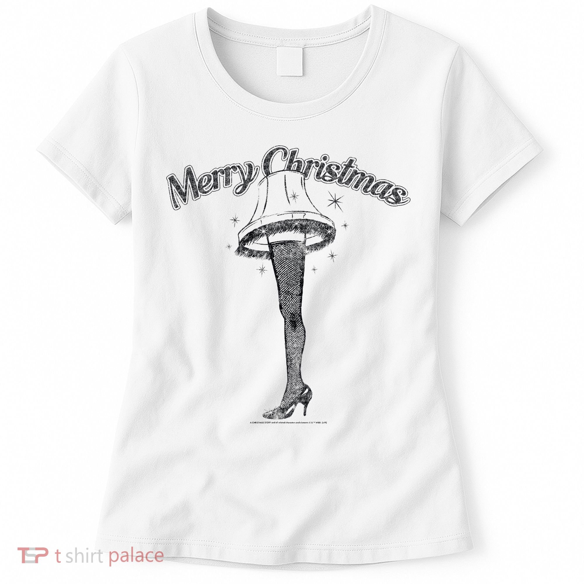 A Christmas Story Leg Lamp Merry Christmas Women's T-Shirt