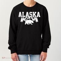 Alaska Cold Snow Mountains Cool Gift Women's Sweatshirt thumb 0