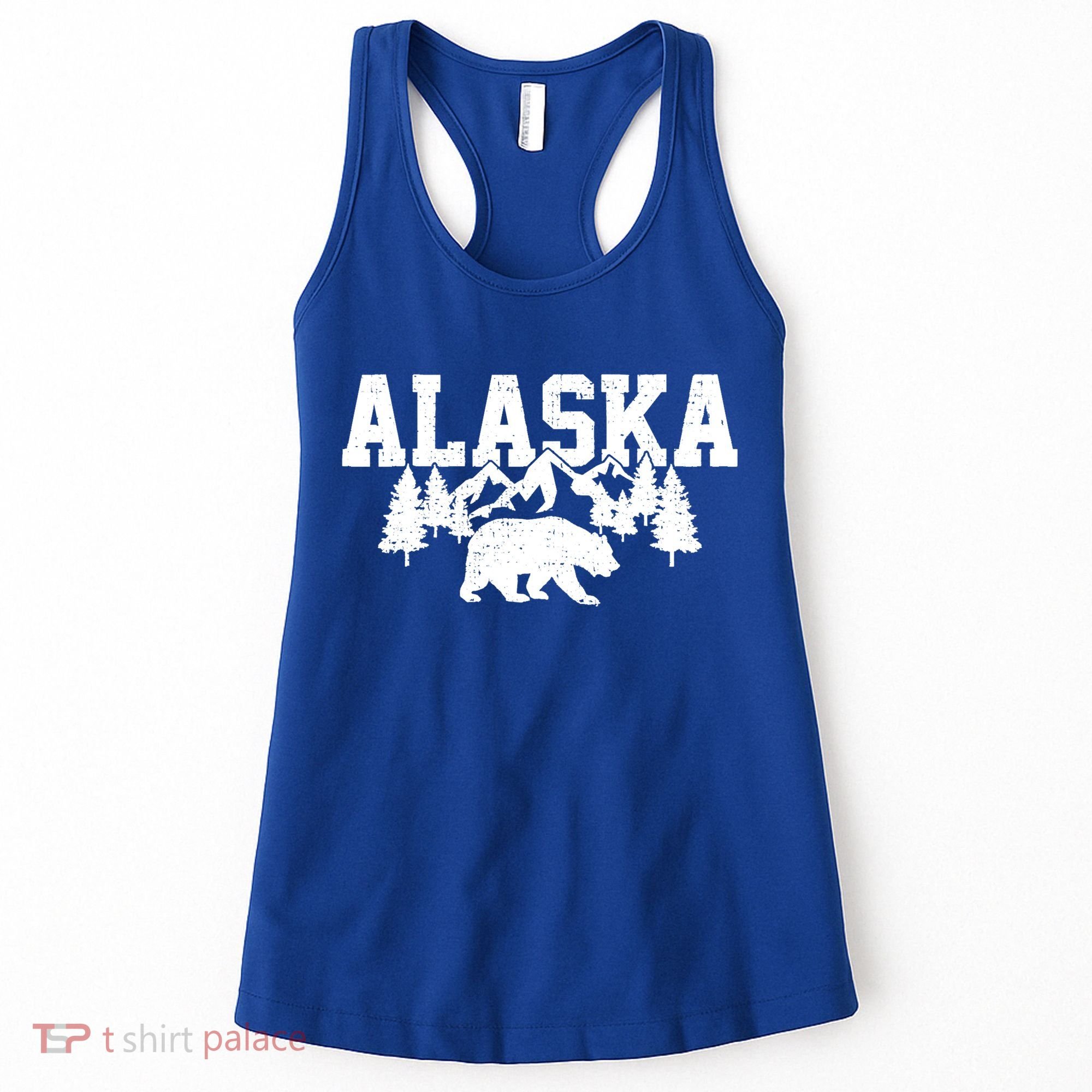 Alaska Cold Snow Mountains Cool Gift Women's Tank Top