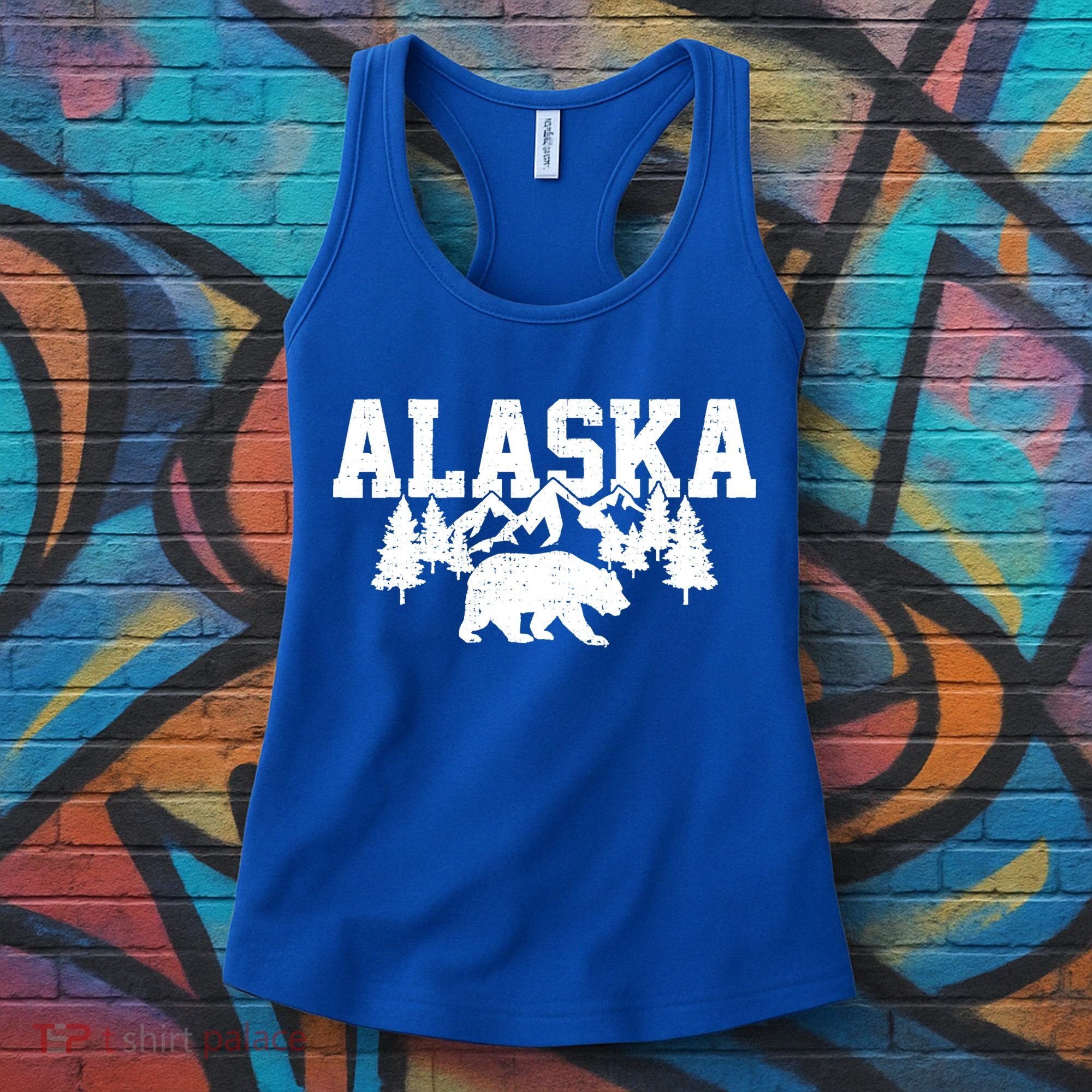 Alaska Cold Snow Mountains Cool Gift Women's Tank Top