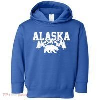 Alaska Cold Snow Mountains Cool Gift Toddler Hoodie thumb 0