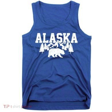 Alaska Cold Snow Mountains Cool Gift Tank Top