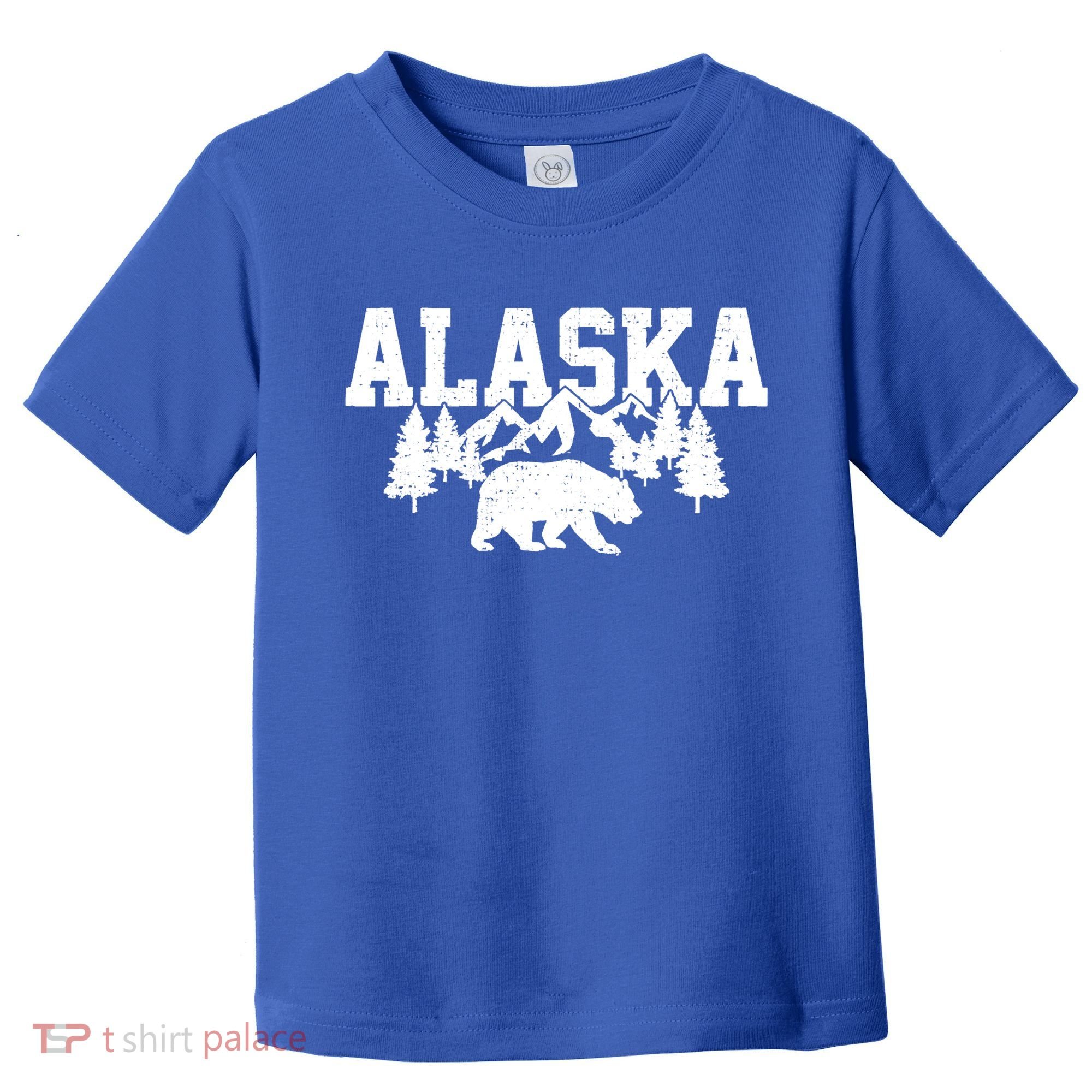 Alaska Cold Snow Mountains Cool Gift Toddler T-Shirt