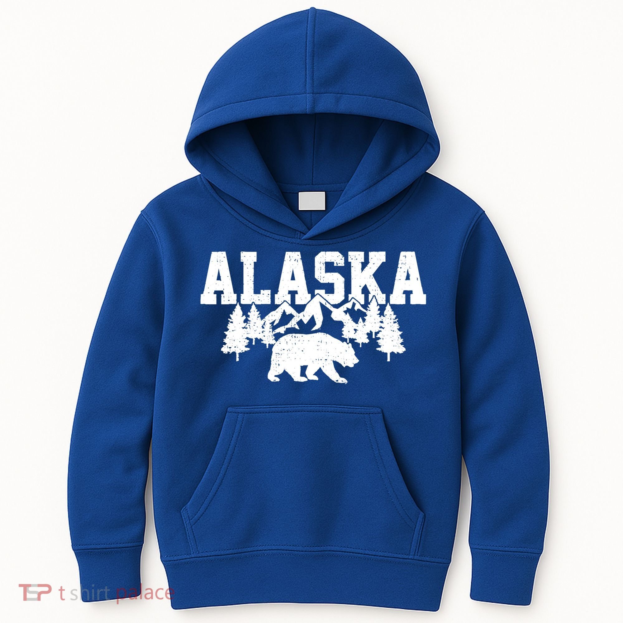 Alaska Cold Snow Mountains Cool Gift Kids Hoodie