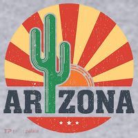 Arizona Cactus Sunset 3 Stars Women's Sweatshirt thumb 2