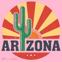 Arizona Cactus Sunset 3 Stars Coaster thumb 2
