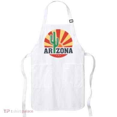 Arizona Cactus Sunset 3 Stars Apron