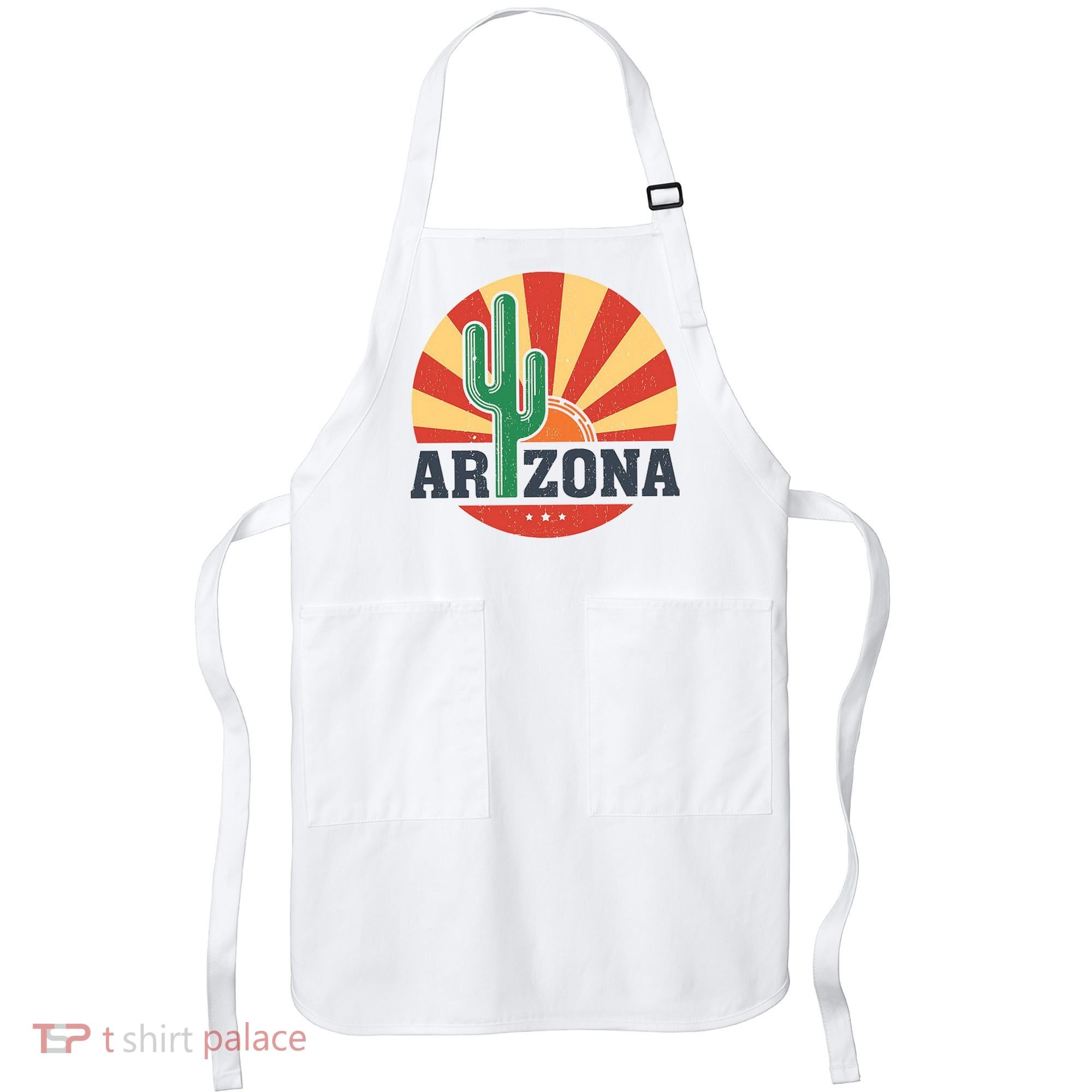 Arizona Cactus Sunset 3 Stars Apron