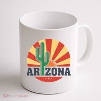 Arizona Cactus Sunset 3 Stars Coffee Mug thumb 1